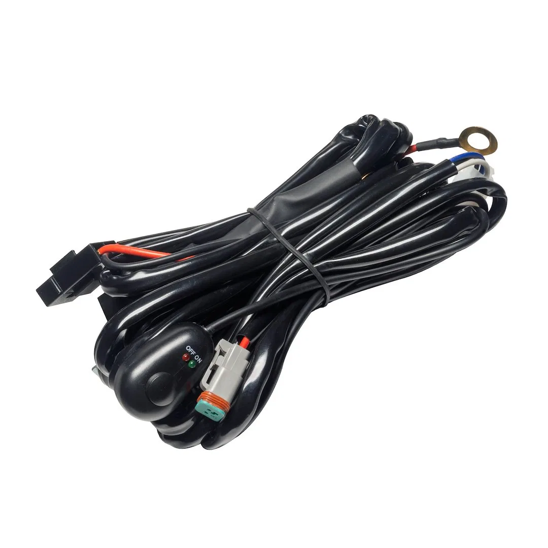 2088-504 – ORACLE LIGHT Light Bar Wiring Harness, For Oracle Lighting Front Bumper LED Light Bar 40 AMP Relay 30 AMP ...